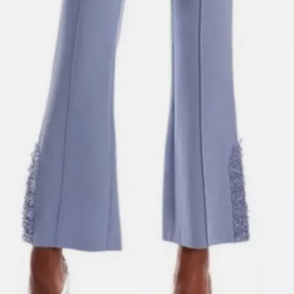 Cinq A Sept Kayden Tailored Beaded Crepe pants - Picture 3 of 4